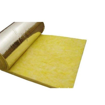 ISO9001 Heat Fiberglass Wool Insulation 25mm Thickness For Warehouse