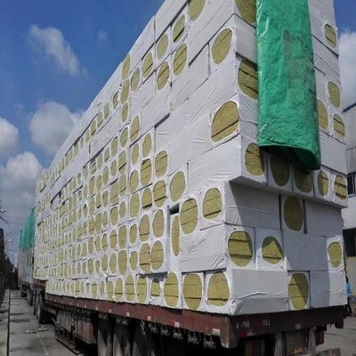 30mm Thermal Insulation Integrated Mineral Stone Rock Wool Board For Exterior Wall