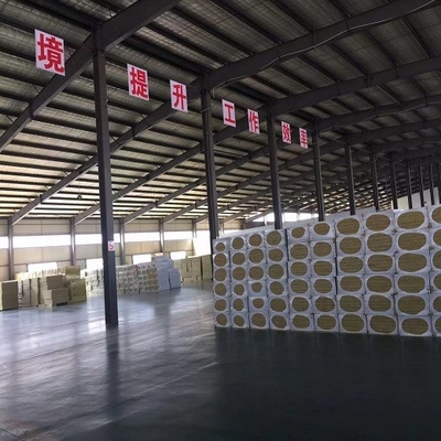 Grade A Rock Wool Board Insulation Low Heat Conductivity Mineral Wool Sheet 1200mm Width