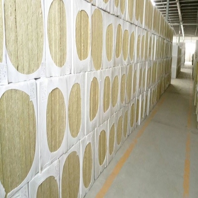 Rectangle Shape Rock Wool Board For Exterior Wall Thermal Insulation