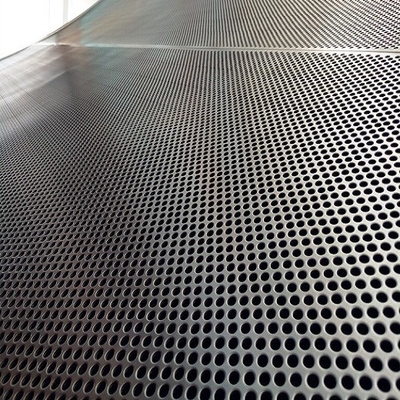 0.8mm GI Perforated Sheet Hot Dipped Mesh Round / Square / Diamond Hole Shape