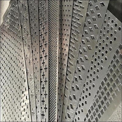 0.8mm GI Perforated Sheet Hot Dipped Mesh Round / Square / Diamond Hole Shape