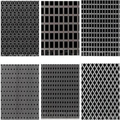 5052 H25 Aluminum Perforated Sheet Metal Round Hole Shape 1220mm Width