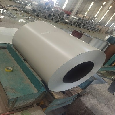 Decoration Prepainted PPGL Steel Coil For Ship Plate 600mm - 1500mm