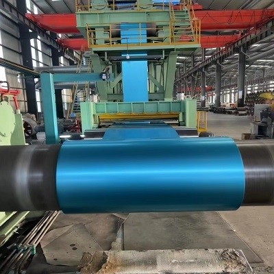 Prepainted Galvanized Steel Coil / PPGI / Painted Steel Coil G550 1219mm Width