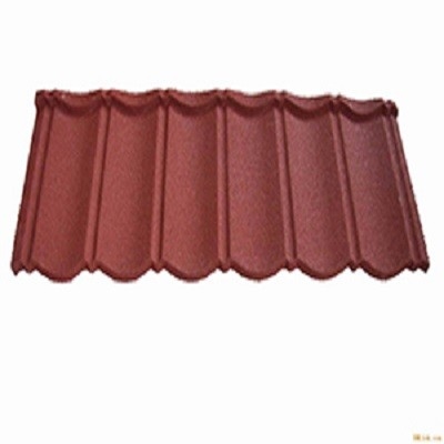 0.4mm Corrugated Steel Sheets Zinc Steel Galvalume Stone Coated Roofing Tile