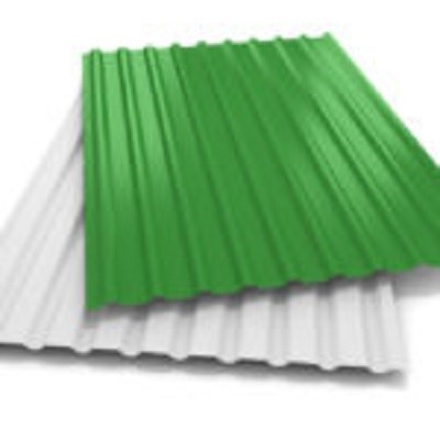 0.2 X 914mm Steel Galvanized Corrugated Sheet Green Board