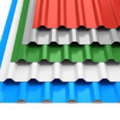 0.2 X 914mm Steel Galvanized Corrugated Sheet Green Board