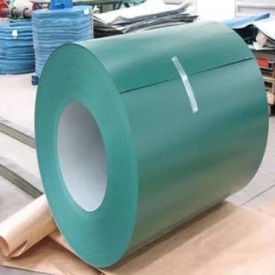 Green Color 0.4mm 0.5mm Prepainted Galvalume Steel Coil Full Hard SGCC For Roofing