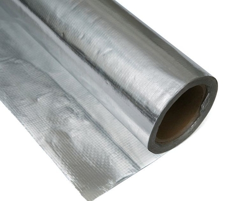 97% Metallized Foil Faced Radiant Barrier  For Roofing Insulation Foil Woven Fabric