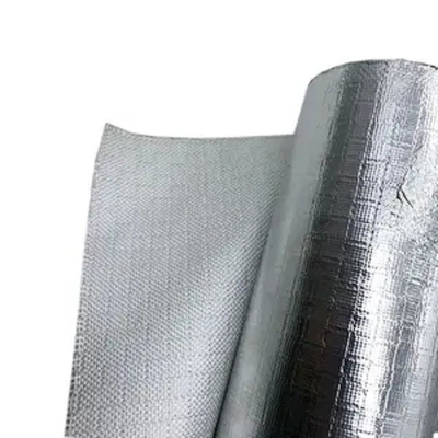 Heat Reflective Material Aluminum Foil Facing Coated Woven Fiberglass