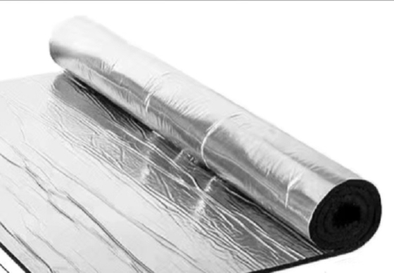 Heat Sealing Alu Bubble Foil Food Grade 11 Micron Types Aluminum Foil Film