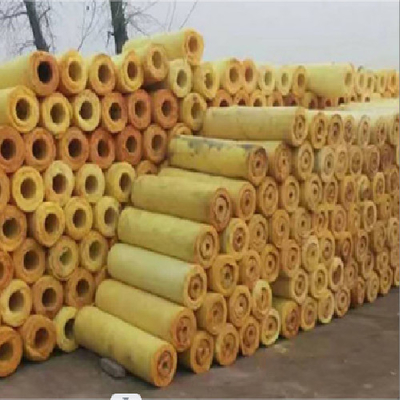 Fiberglass Wool Thermal Insulation Pipe Construction Material
