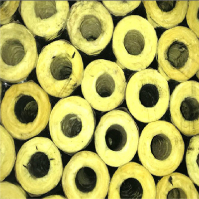 Fiberglass Wool Thermal Insulation Pipe Construction Material