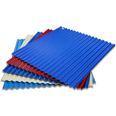 Width 1200mm Corrugated Galvanized Steel Roof Sheet For Construction Materials