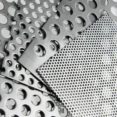 Round Metal Mesh Aluminum Perforated Sheet 0.5 - 10mm Thickness