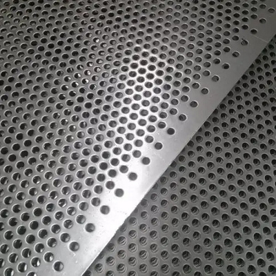 Round Metal Mesh Aluminum Perforated Sheet 0.5 - 10mm Thickness