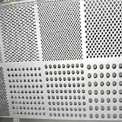 Round Hole  Aluminum Perforated Sheet Perforated Steel Sheet Q235