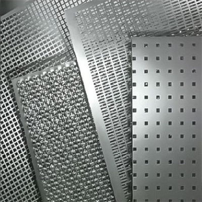 Round Hole  Aluminum Perforated Sheet Perforated Steel Sheet Q235