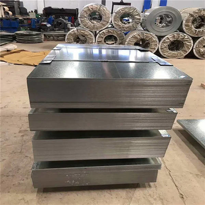 1219mm Width Galvanized Sheet Metal Galvanized Steel Flat Sheet EL20