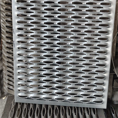 Crocodile Mouth Perforated Anti Skid Plate Sheets For Stair And Floor