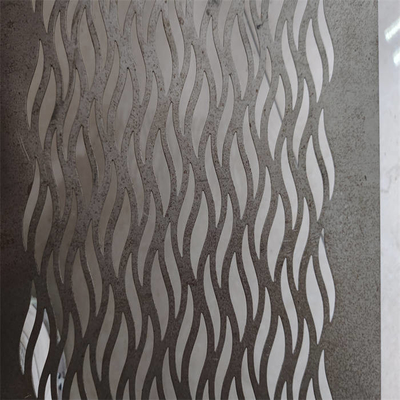 304 316 Stainless Galvanised Perforated Sheet ISO Certification For Machinery