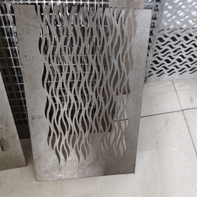 304 316 Stainless Galvanised Perforated Sheet ISO Certification For Machinery