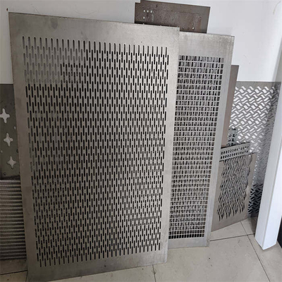 Slot Hole Perforated Galvanized Iron Sheet Metal For Harvesting Machines