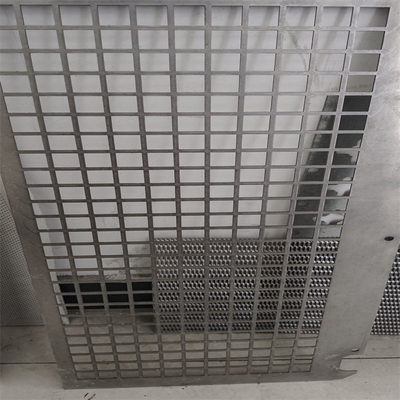 1cm*2cm Rectangular Aperture Galvanized Punched Metal Mesh For Filtering Equipment