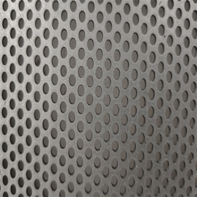 Aluminum 1060 3003 5005 Round Hole Aluminum Perforated Sheet For Architecture
