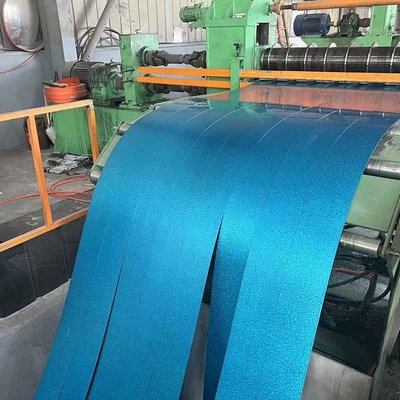 SGLCC 55％ Blue Galvalume Steel Coil Az70 G550 Anti-Finger Regular Spangle
