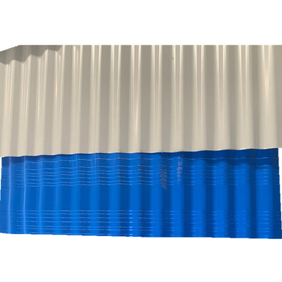 0.1-1.0mm Thickness PPGL Corrugated Steel Sheet For Commercial Building