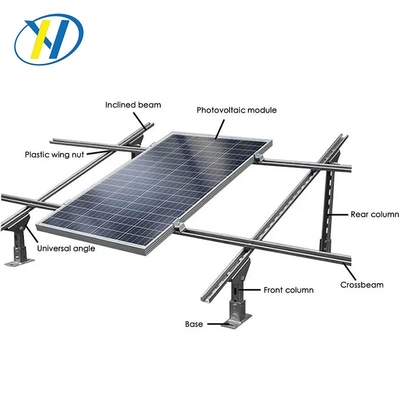 Solar Carport Bracket Hot Dipped Galvanized / C-Shaped Steel / U-Shaped Steel