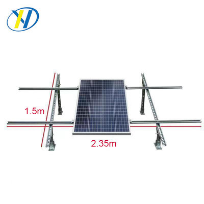 Solar Carport Bracket Hot Dipped Galvanized / C-Shaped Steel / U-Shaped Steel