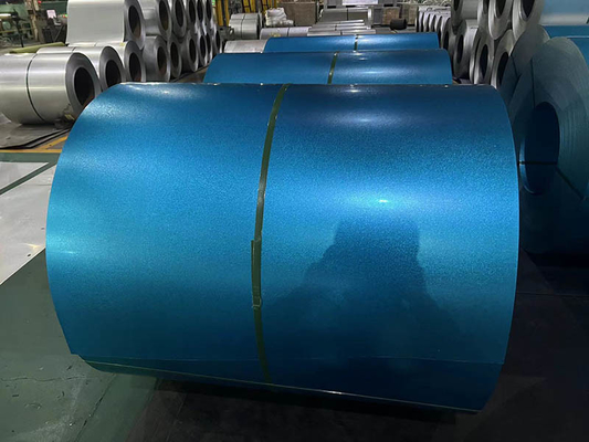 Cold Rolled Galvalume Steel Coils / Strips G550 BORON ADDED SGLCC Blue AFP