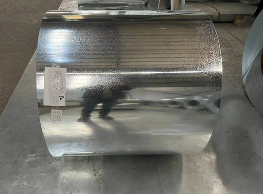 Hot Dipped Galvanised Iron Steel Coil JIS G3302 Z120 Regular Spangle
