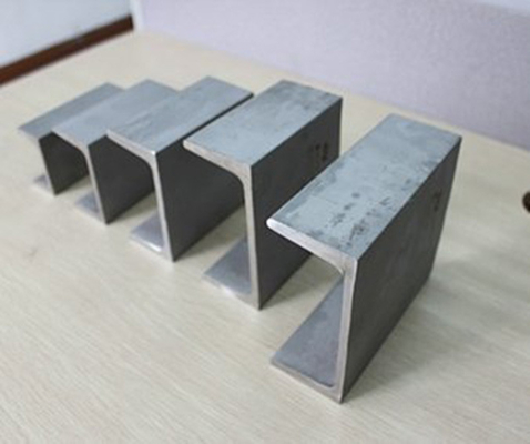 Hot Dipped Galvanised C Channel Steel ASTM A36 For Building Construction