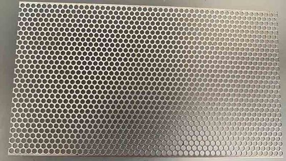 0.8mm Thickness Aluminum Perforated Sheet with Powder Coating for Construction Applications