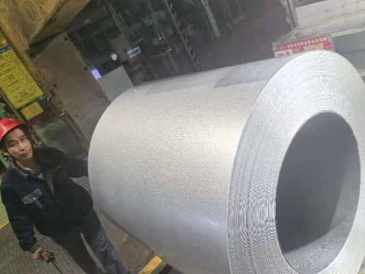 JISG3322 G550 Cold Rolled Galvalume Steel Coils 600mm - 1500mm Width