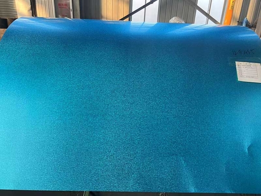 Blue SGLCC Galvalume Steel Coil with Anti fingerprint Treatment for Roofing