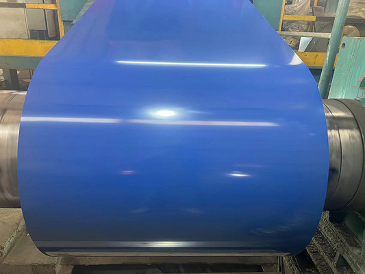 Width 600-1250mm Zinc Coating 40-275g PPGL Steel Coil For Construction Materials