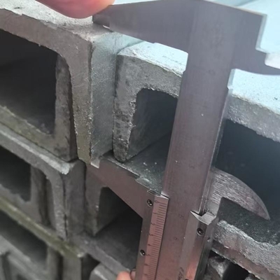 Carbon Structural C Channel Steel With Fluted Section For Construction And Machinery