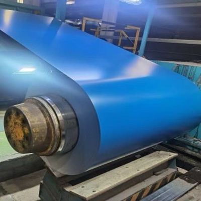 Ral Color Prepainted Galvalume Steel Coil 10-25um For Home Appliance