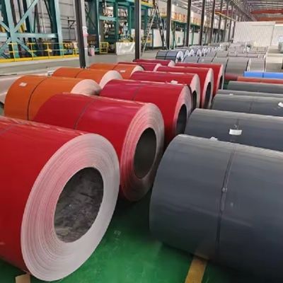 ASTM DX51D Prepainted Galvalume Steel Coil Z275 For Building Materials