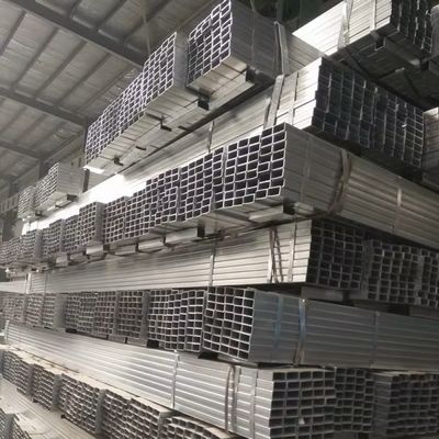 Structural Sections Galvanized Steel Pipe Square Carbon Steel Tube
