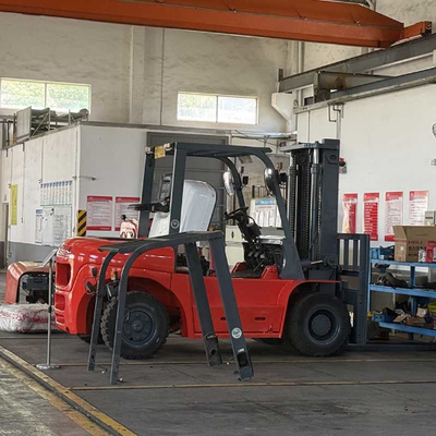 CPQYD35 LPG Counterbalanced Forklift 3.5t Solid Tires - Warehouse/Farm Use