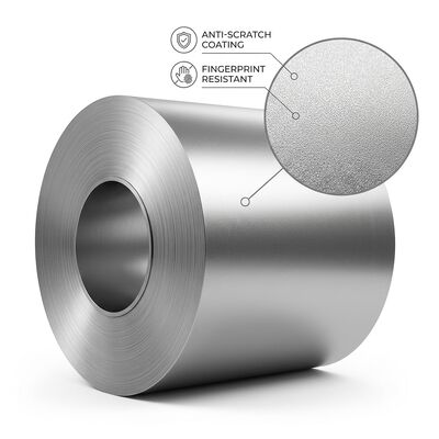 Commercial Grade Galvalume Steel Coil AZ150 ASTM A792 for Industrial Roofing Construction