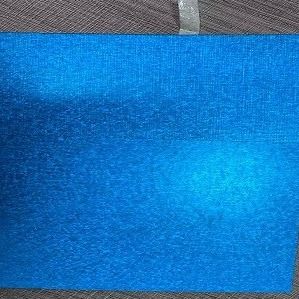 GL Blue Prepainted Galvanized Steel Sheet Anti Finger Print