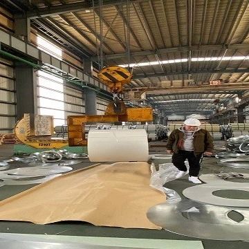 Hot Dip Galvanized Steel Sheet Metal Minimise Spangle DX51D