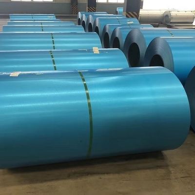 DIN Blue Colour Coated Steel Sheet Z600 Zinc Coating